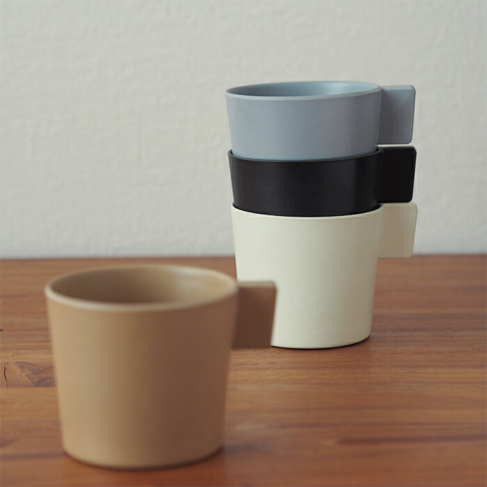 イデアコ　ウスモノ　カップ　ブルー　/　ideaco　