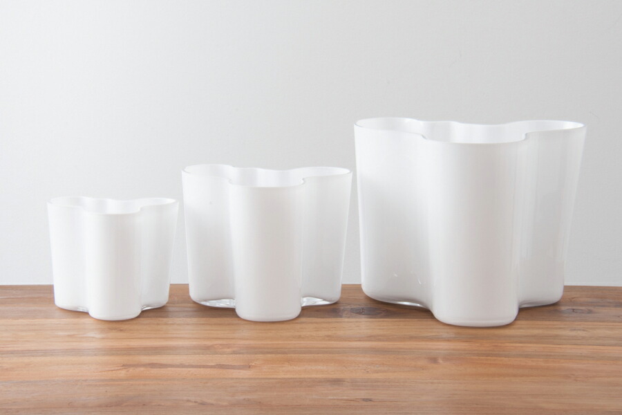 イッタラ　アルヴァ・アアルトコレクション　ベース　S　95mm　ホワイト　/　iittala　AlvarAaltoCollection