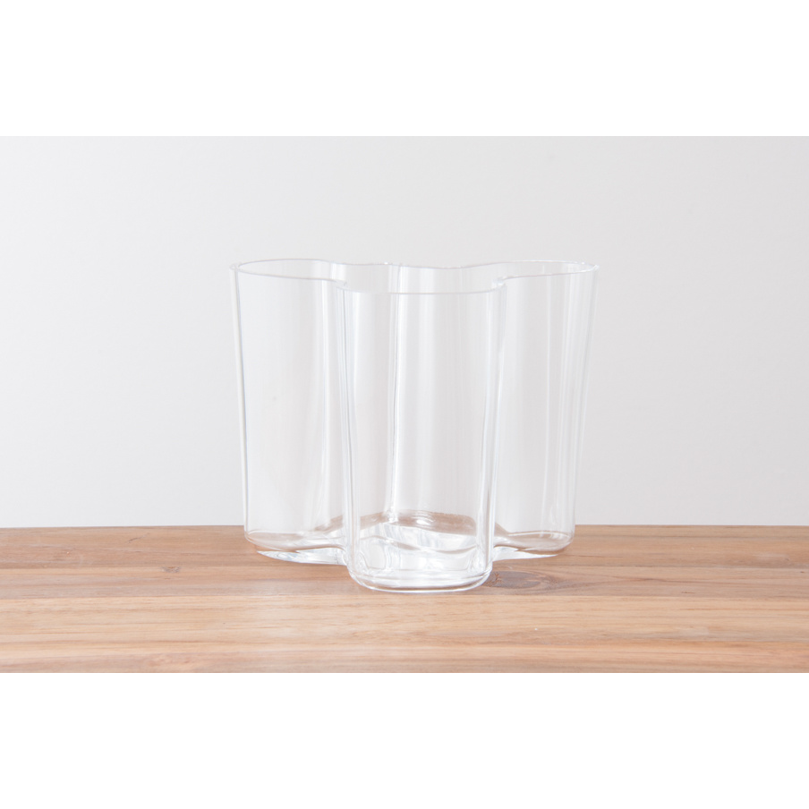 イッタラ　アルヴァ・アアルトコレクション　ベース　M　120mm　クリア　/　iittala　AlvarAaltoCollection