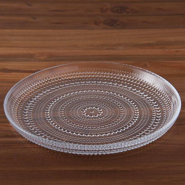 イッタラ　カステヘルミ　プレート　24.8cm　クリア　/　iittala　Kastehelmi