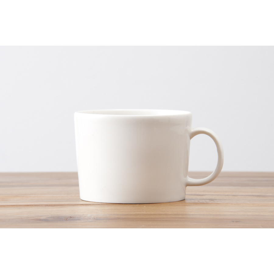 【取扱終了0201】イッタラ　ティーマ　カップ　0.4L　ホワイト　/　iittala　TEEMAWH