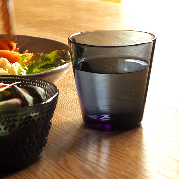 イッタラ　カルティオ　タンブラー　ダークグレー　/　iittala　Kartio　□