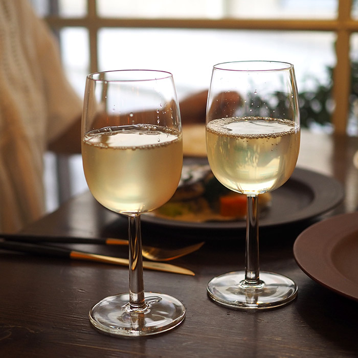 【2個セット】イッタラ　ラーミ　ホワイトワイン　280ml　/　iittala　Raami