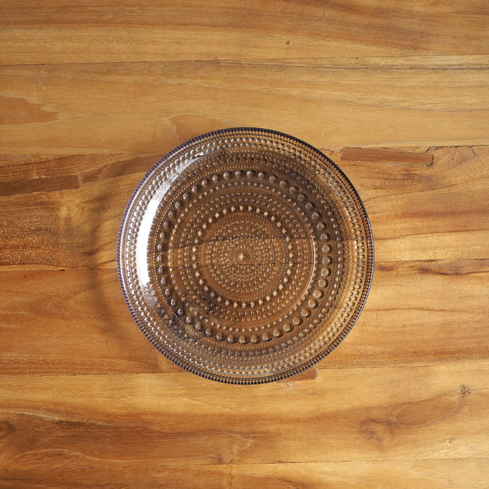 イッタラ　カステヘルミ　プレート　17cm　リネン　/　iittala　Kastehelmi