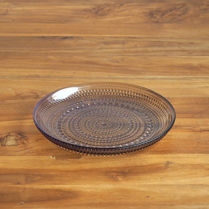 イッタラ　カステヘルミ　プレート　17cm　リネン　/　iittala　Kastehelmi