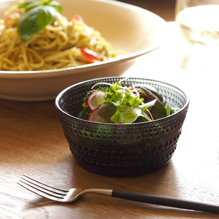 イッタラ　カステヘルミ　ボウル　230ml　ダークグレー　/　iittala　Kastehelmi