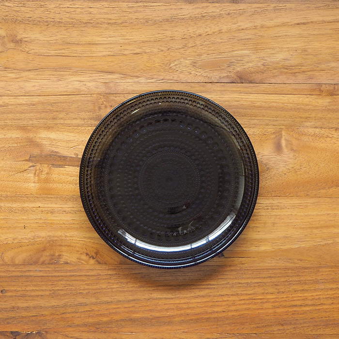 イッタラ　カステヘルミ　プレート　17cm　ダークグレー　/　iittala　Kastehelmi　