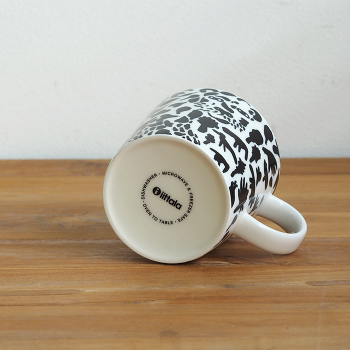 イッタラ　オイバ　トイッカ　チーター　マグカップ　0.3L　ブラック　/　iittala　Oiva Toikka