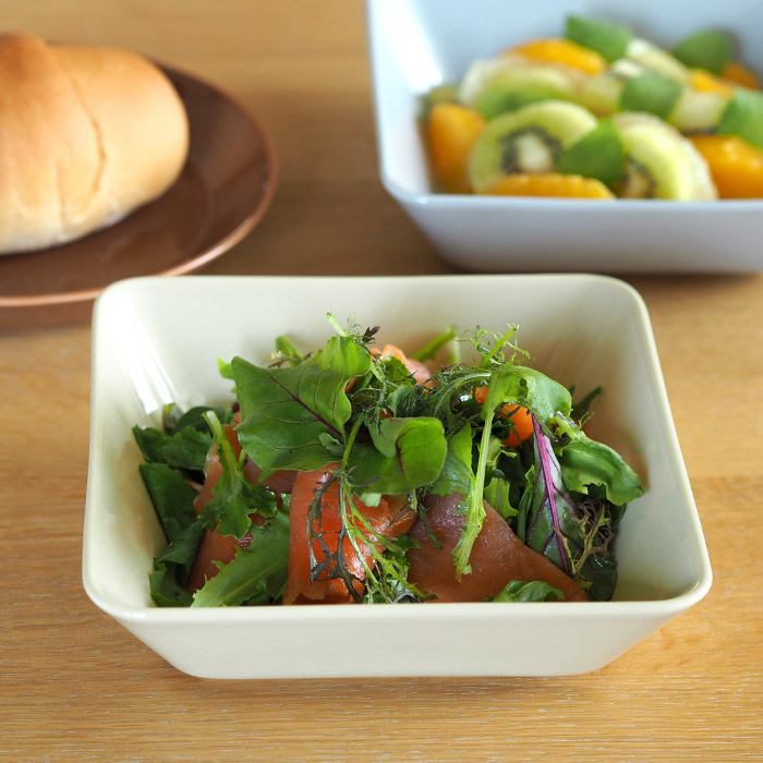 イッタラ　ティーマ　スクエアプレート　16cm　リネン　/　iittala　TEEMA