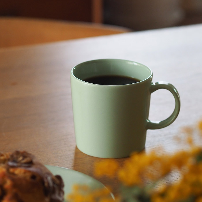 イッタラ　ティーマ　マグカップ　0.3L　セージグリーン　/　iittala　TEEMA