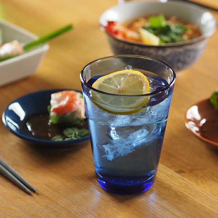 【取扱終了0312】イッタラ　カルティオ　ハイボール　ウルトラマリンブルー　/　iittala　Kartio　□