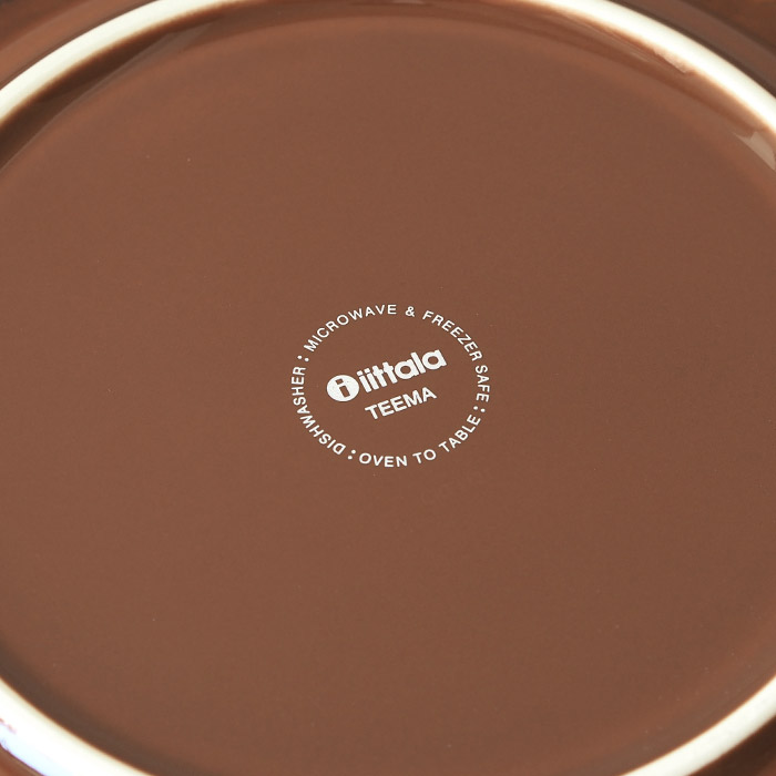 イッタラ　ティーマ　プレート　21cm　ヴィンテージブラウン　/　iittala　TEEMA