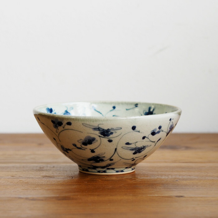 石井桃子　花唐草　碗