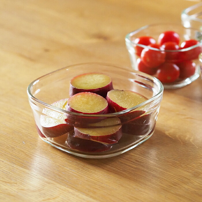 イワキ　パック＆レンジ　クールグレー　角型4点セット　/　iwaki　