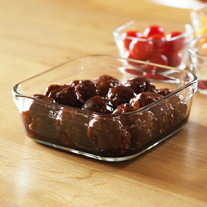 イワキ　パック＆レンジ　クールグレー　角型4点セット　/　iwaki　