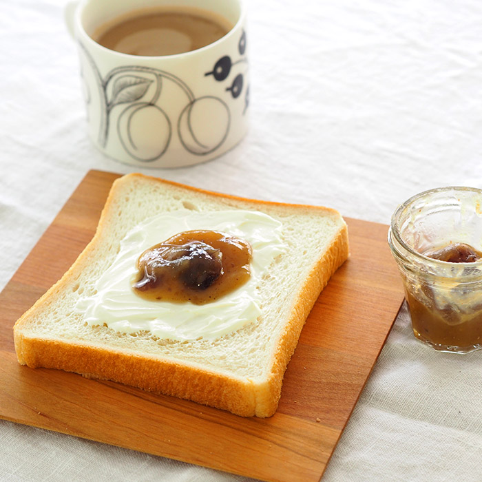 【取扱終了0215】【賞味期限2/28】■トーストを楽しむセット♪プレート＆romi-unieジャム　マロン