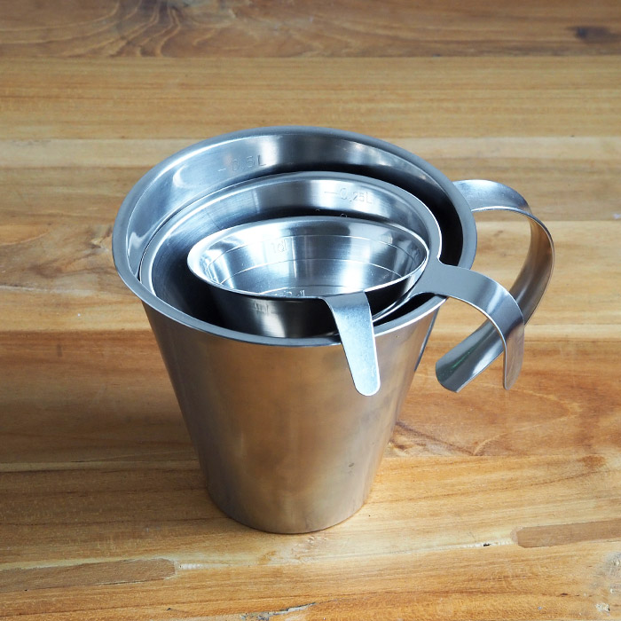 ■【3個セット】ヨナス　計量カップ　オープンハンドル　/　Jonas