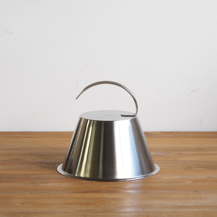 ヨナス　ステンレス　ハンバーガーパティ　カバー　ハンドル付　/　Jonas