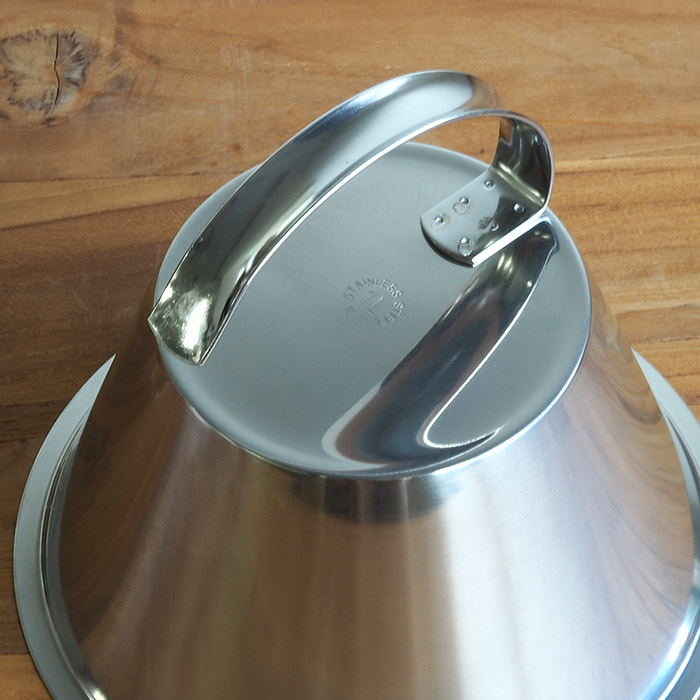 ヨナス　ステンレス　ハンバーガーパティ　カバー　ハンドル付　/　Jonas