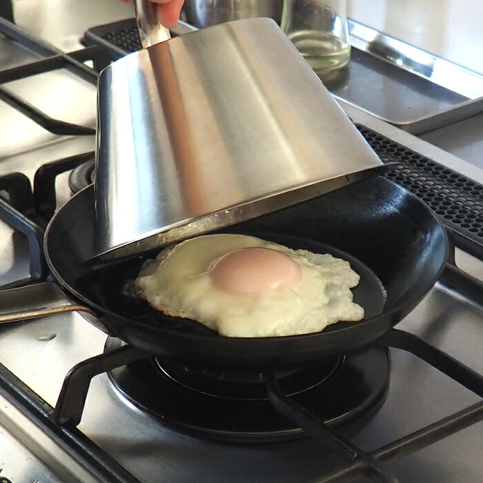 ヨナス　ステンレス　ハンバーガーパティ　カバー　ハンドル付　/　Jonas