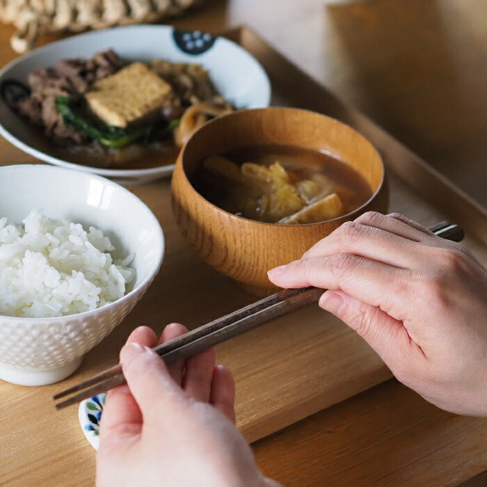 tetoca　果実のなる木のお箸　天然蜜蝋仕上げ　柿　/　KAWAI