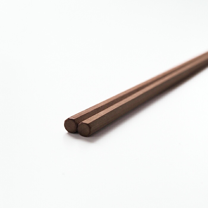 tetoca　果実のなる木のお箸　天然蜜蝋仕上げ　蜜柑　/　KAWAI