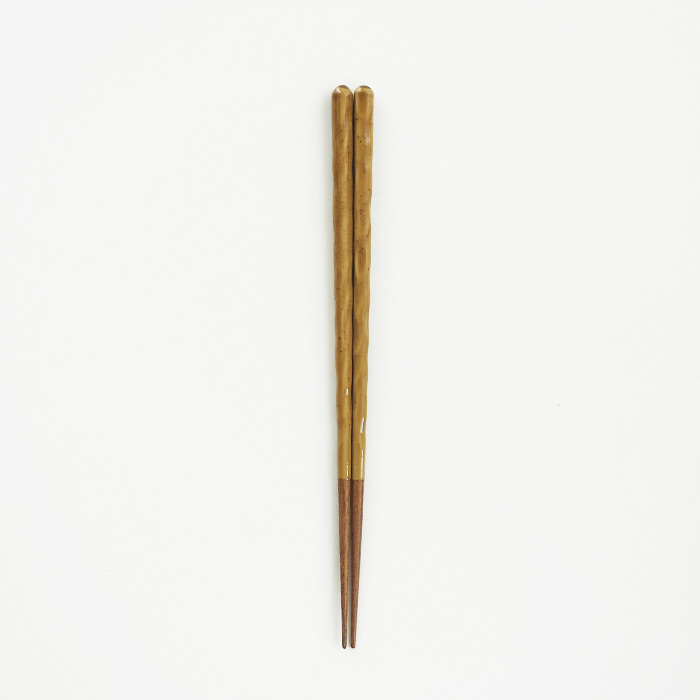 KURABI　箸　黄磁　食洗器対応　/　KAWAI