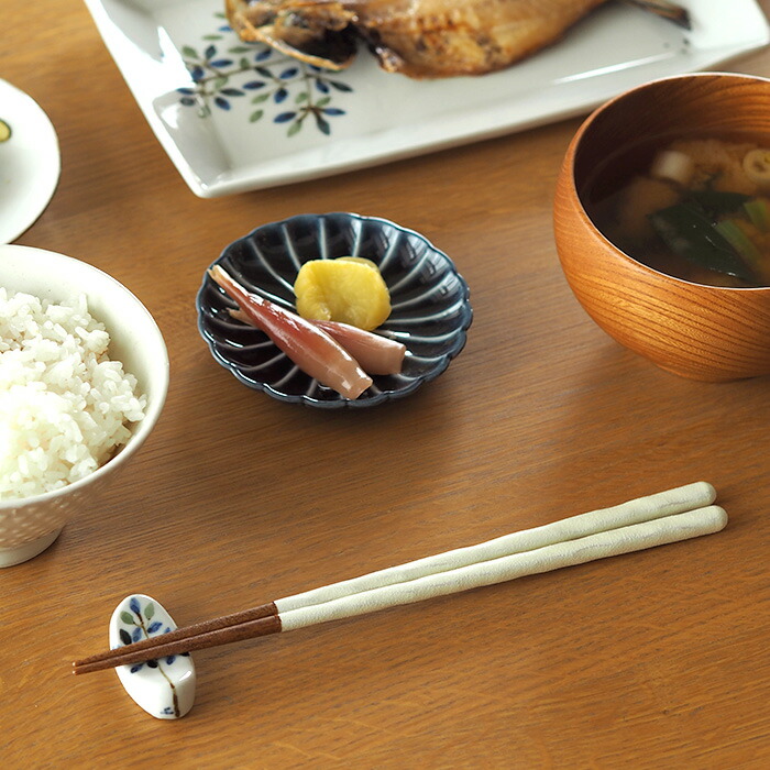 KURABI　箸　白釉　食洗器対応　/　KAWAI