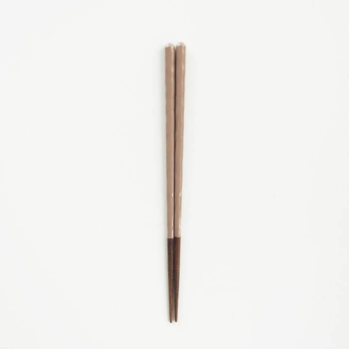 KURABI　箸　淡桃釉　食洗器対応　/　KAWAI