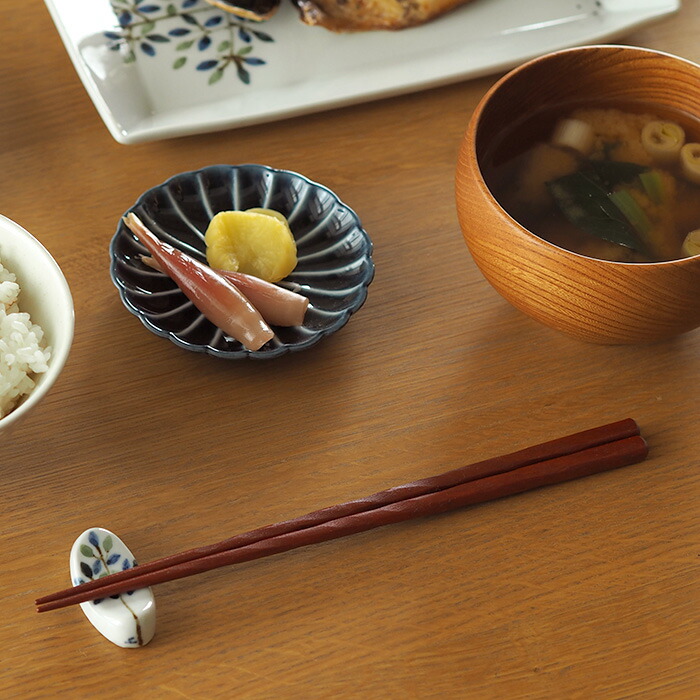 KURABI　箸　彫り　朱　/　KAWAI