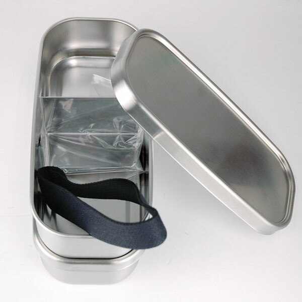 工房アイザワ　角長ランチボックス　2段