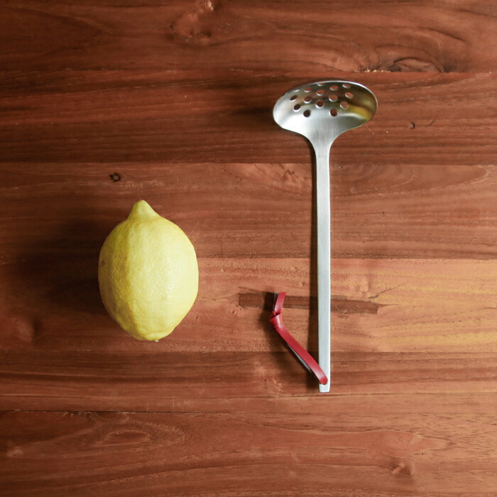 工房アイザワ　キッチンツール　パセリ　穴明お玉