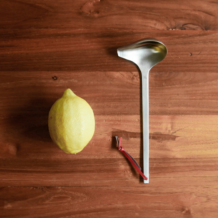 工房アイザワ　キッチンツール　パセリ　横口レードル