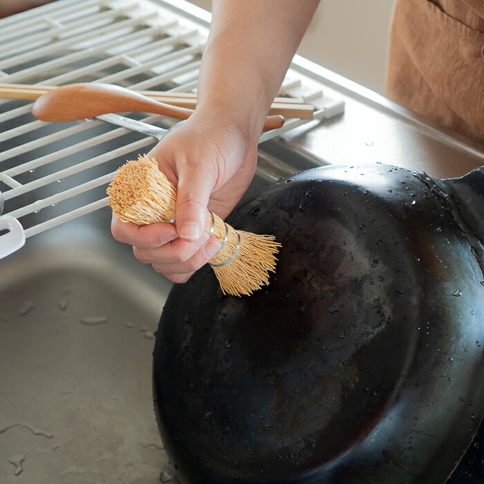 亀の子束子　カルカヤたわし （小）日本製