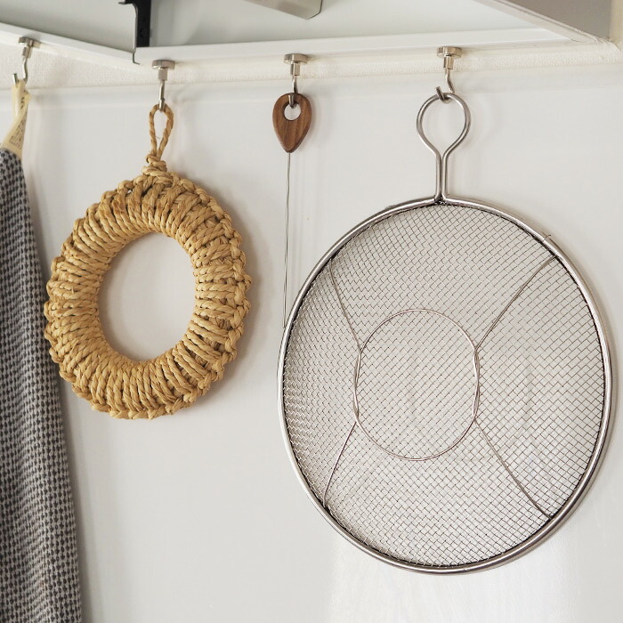 ＼ヒルナンデス！でご紹介／■kanリング付盆ザル　3サイズセット