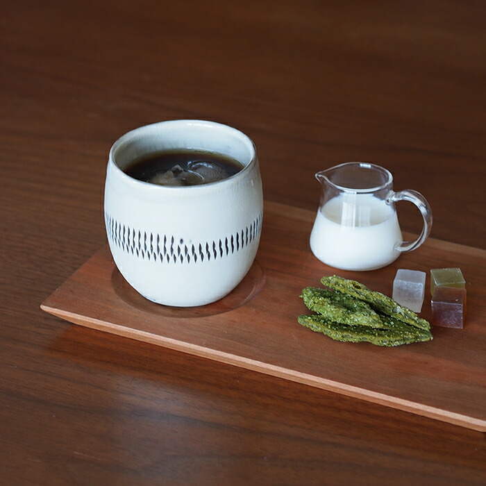 小鹿田焼　小袋窯　湯呑み　グラス型