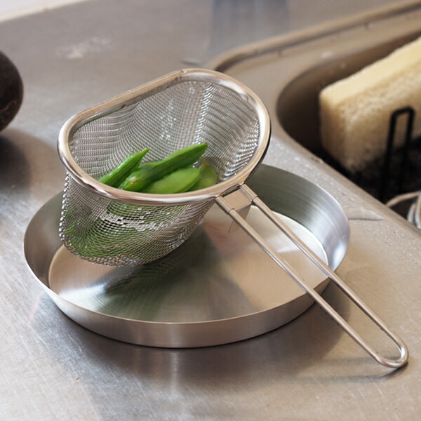 家事問屋　茹で分けザル