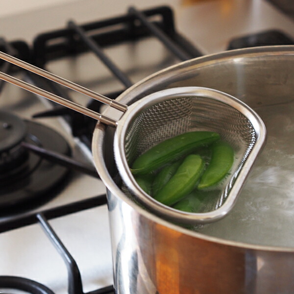 家事問屋　茹で分けザル
