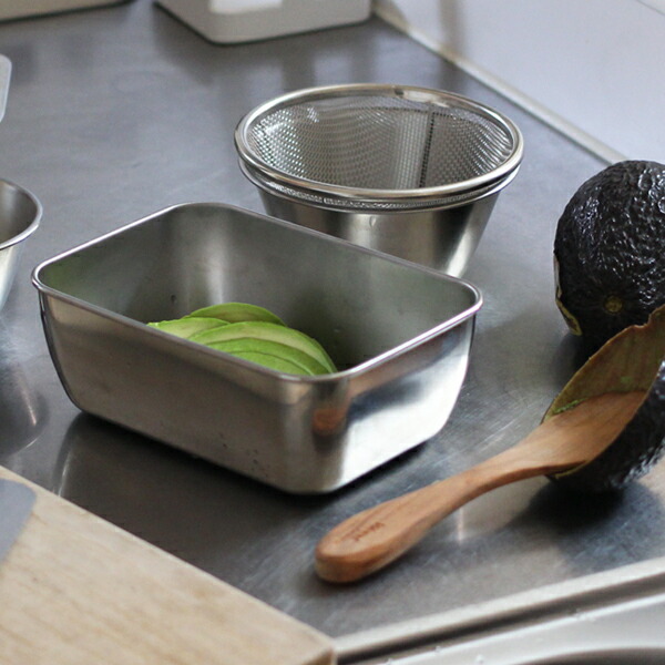 家事問屋　スタッキングザル用角バット