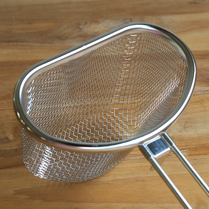 家事問屋　茹で分けザル