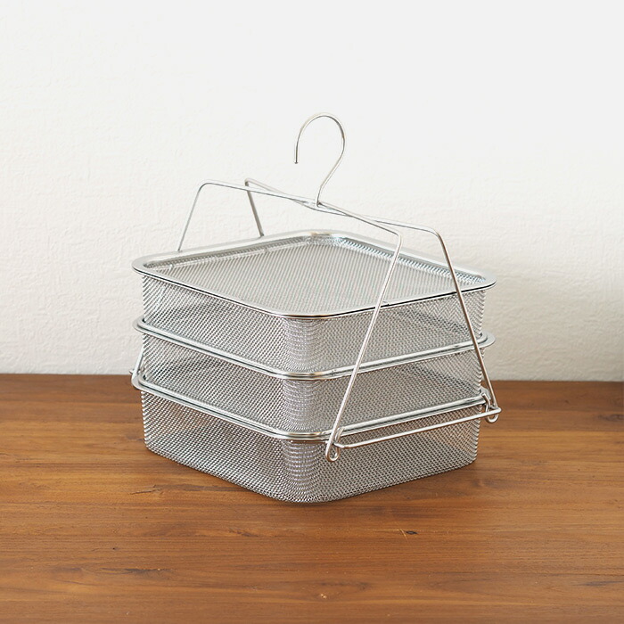 家事問屋　干しかご3段