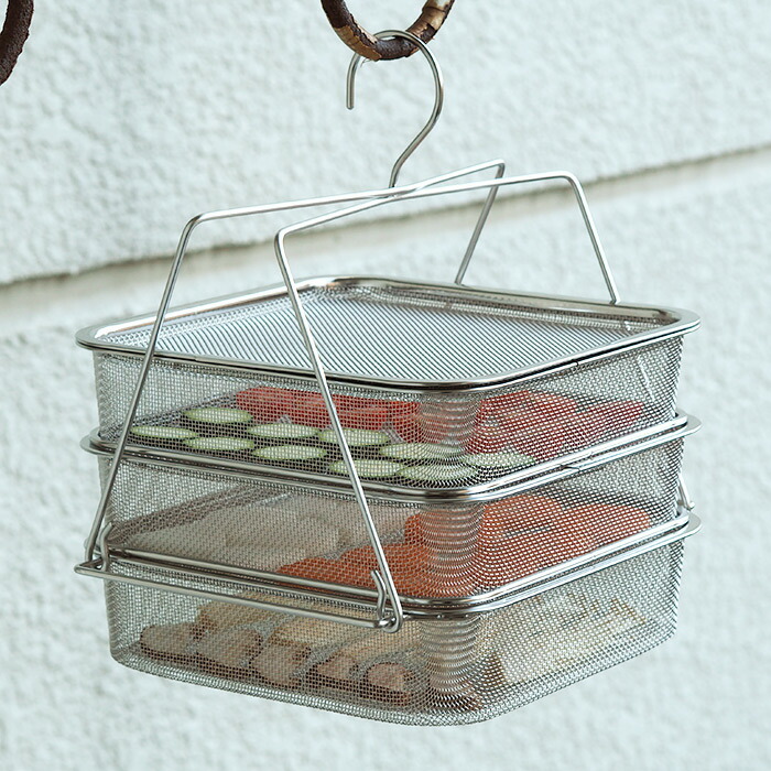 家事問屋　干しかご3段