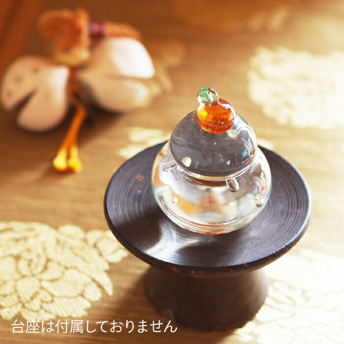 古賀雄大　ガラスの鏡餅小