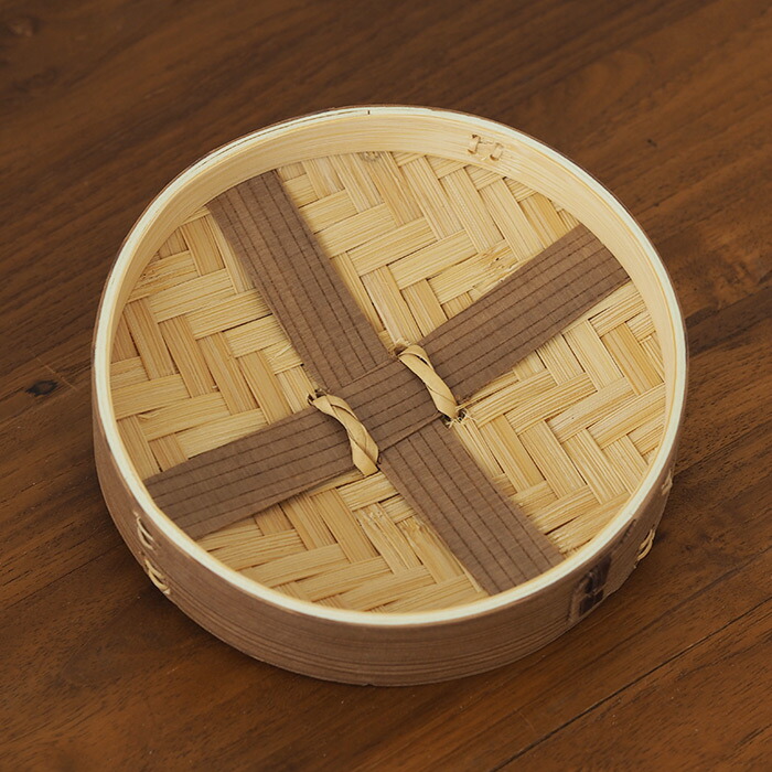 かごや　杉　中華せいろ　15cm　蓋