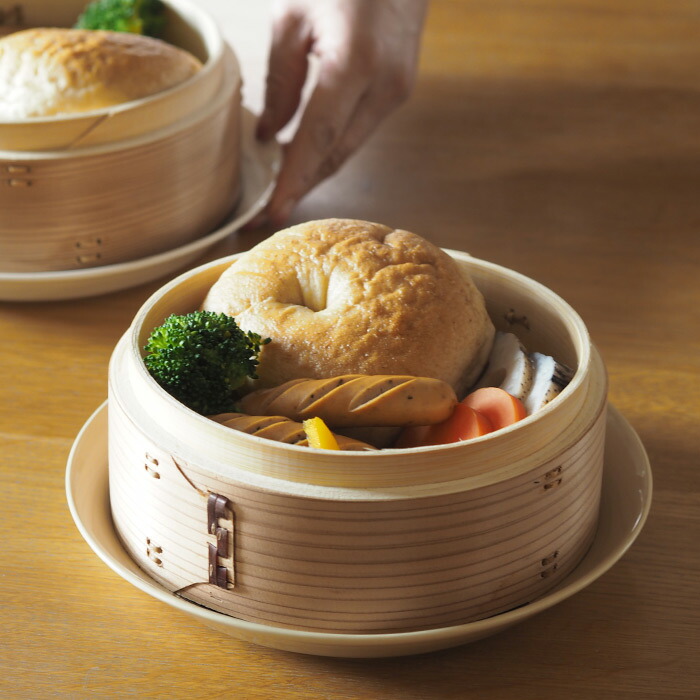かごや　杉　中華せいろ　18cm　本体
