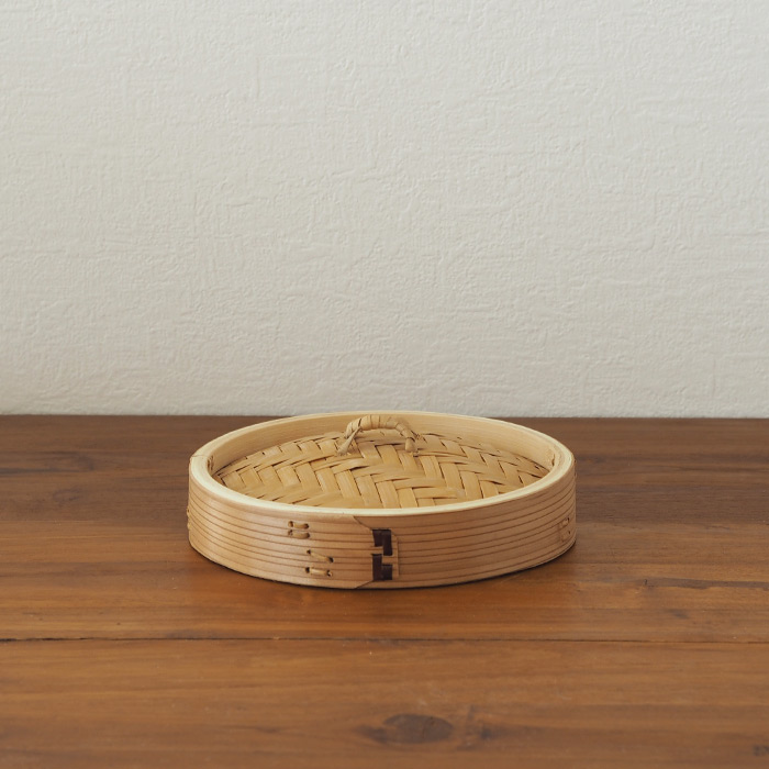 かごや　杉　中華せいろ　18cm　蓋