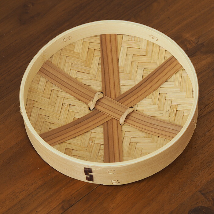 かごや　杉　中華せいろ　21cm　蓋