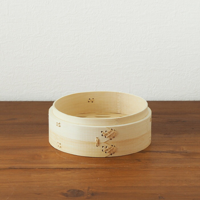 かごや　竹　中華せいろ　18cm　本体