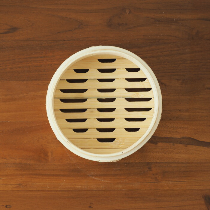 かごや　竹　中華せいろ　18cm　本体