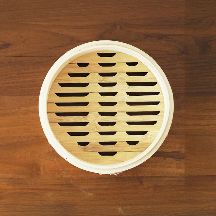 かごや　竹　中華せいろ　21cm　本体